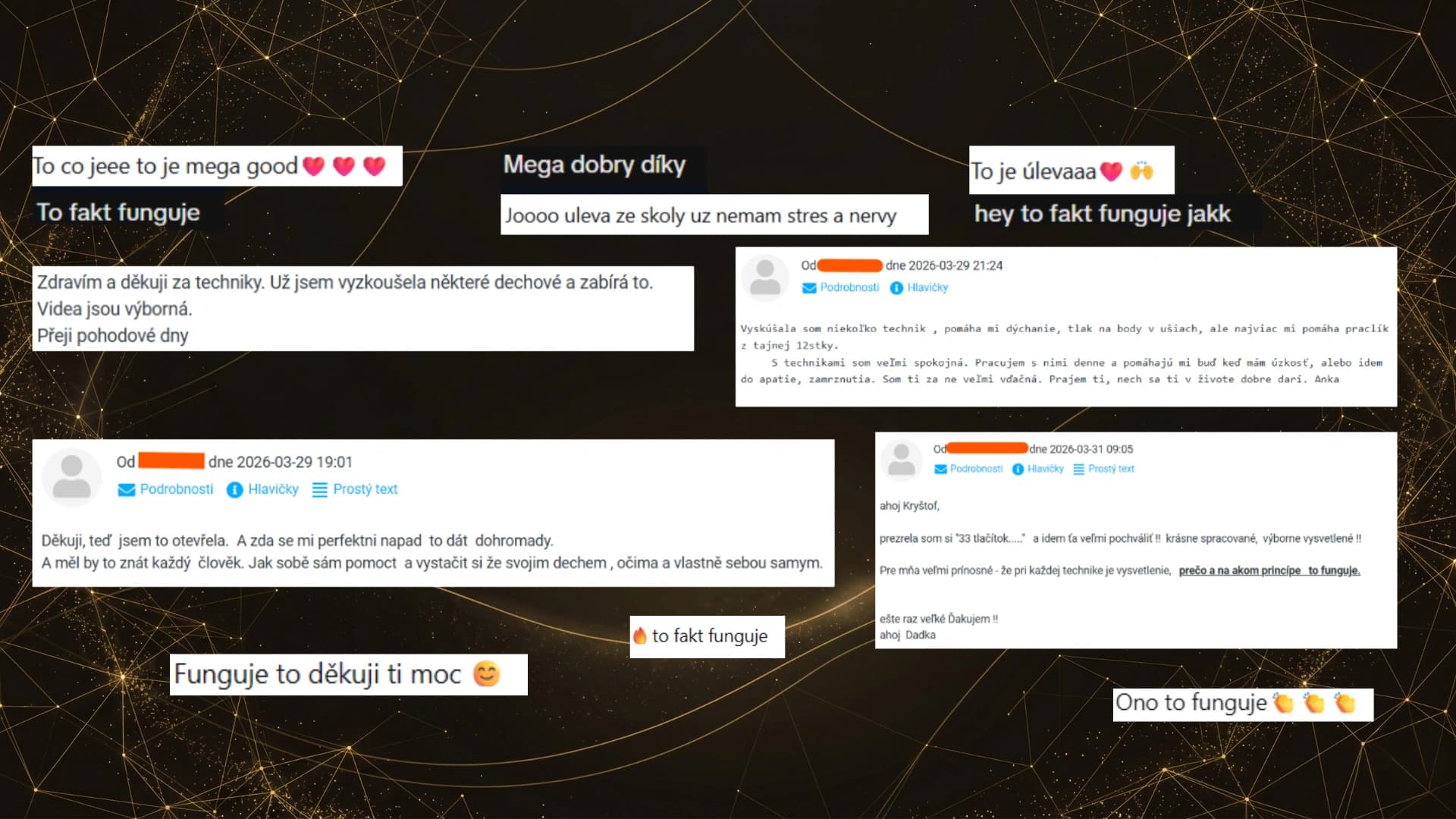 výsledky – příklady z praxe