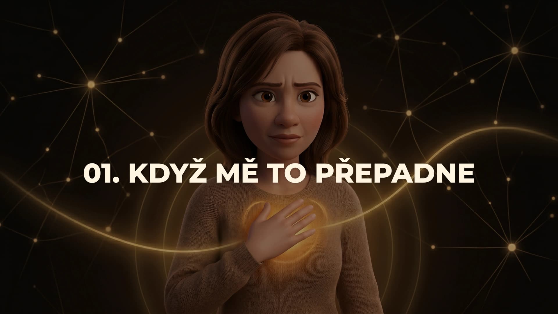 tlačítka klidu – ukázka